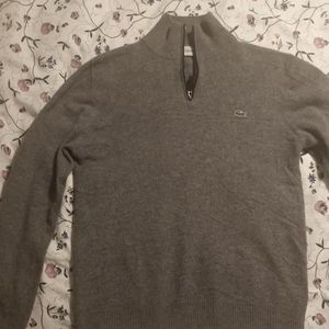 Lacoste 100% wool sweater.